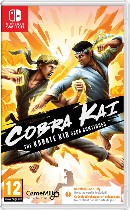 Cobra Kai: The Karate Kid Saga Continues - Nintendo Switch - Code In A Box - Video Games by GameMill Entertainment The Chelsea Gamer