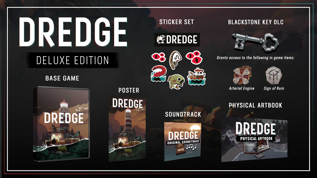 Dredge Deluxe Edition - PlayStation 4 - Video Games by Fireshine Games The Chelsea Gamer