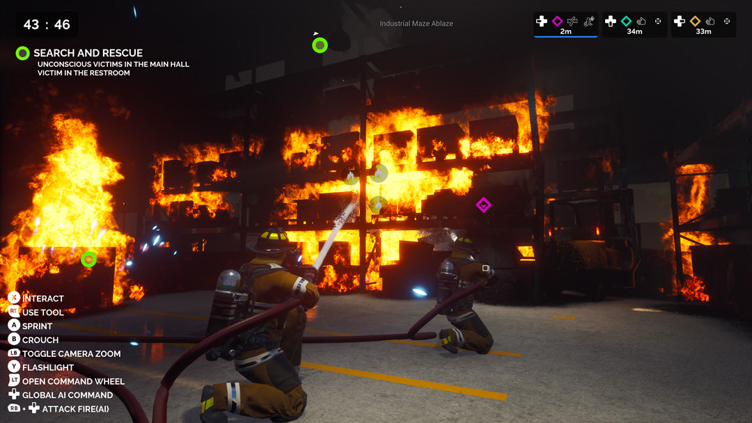 Firefighting Simulator - The Squad - PlayStation 4 - Video Games by U&I The Chelsea Gamer