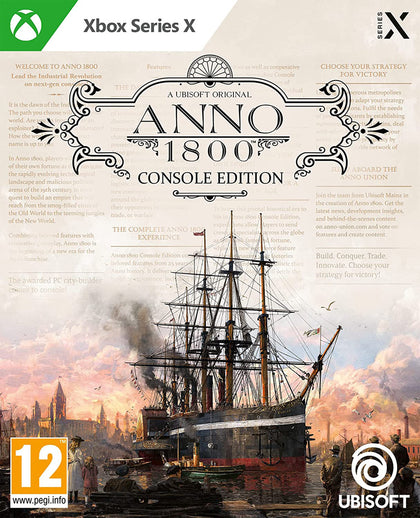 Anno 1800 Console Edition - Xbox Series X - Video Games by UBI Soft The Chelsea Gamer