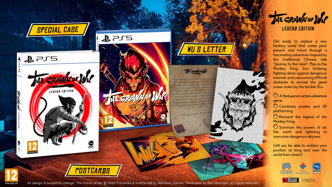 The Crown Of Wu: Legend Edition - PlayStation 5 - Video Games by Mindscape The Chelsea Gamer
