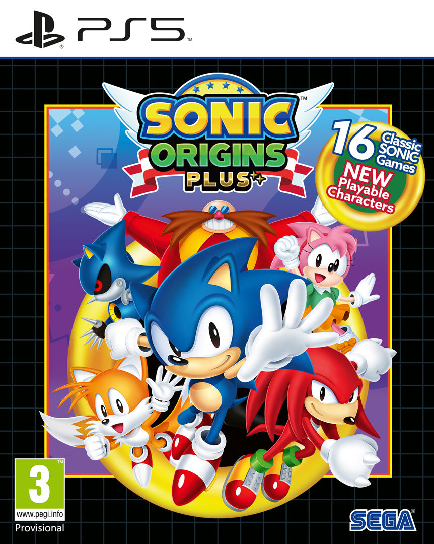 Sonic Origins Plus - PlayStation 5 - Video Games by SEGA UK The Chelsea Gamer