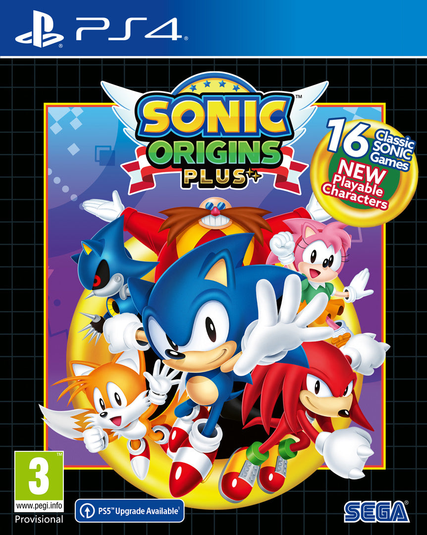 Sonic Origins Plus - PlayStation 4 - Video Games by SEGA UK The Chelsea Gamer