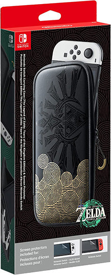 Nintendo Switch (OLED Model) - Carrying Case & Screen Protector - The Legend of Zelda: Tears of the Kingdom Edition - Console Accessories by Nintendo The Chelsea Gamer