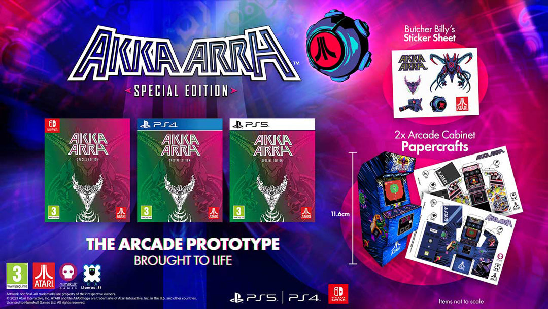 Akka Arrh Special Edition - PlayStation 4 - Video Games by Numskull Games The Chelsea Gamer