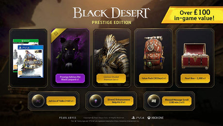 Black Desert Prestige Edition - PlayStation 4 - Video Games by Deep Silver UK The Chelsea Gamer