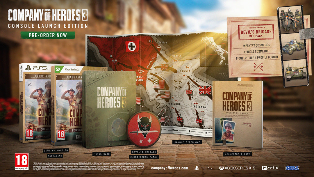 Company of Heroes 3 Console Edition - PlayStation 5 - Video Games by SEGA UK The Chelsea Gamer