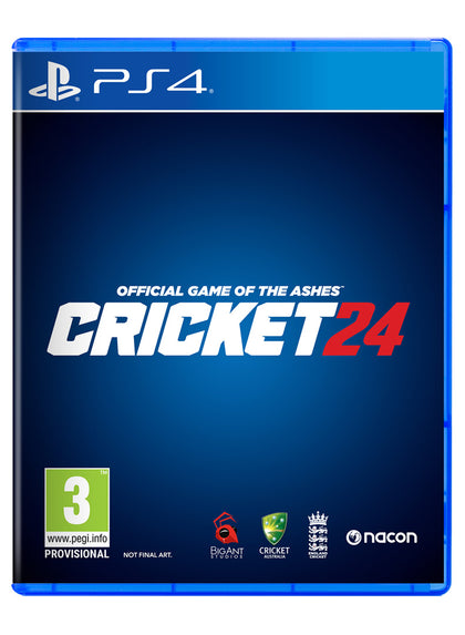 Cricket 24 - The Official Game of the Ashes - PlayStation 4 - Video Games by Maximum Games Ltd (UK Stock Account) The Chelsea Gamer