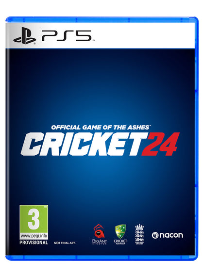 Cricket 24 - The Official Game of the Ashes - PlayStation 5 - Video Games by Maximum Games Ltd (UK Stock Account) The Chelsea Gamer
