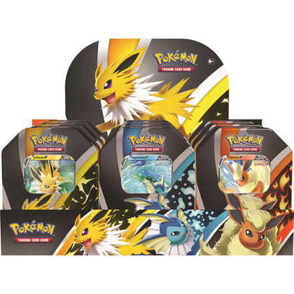 Pokémon TCG Eevee Evolutions Tin - merchandise by Pokémon The Chelsea Gamer