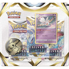 Pokémon TCG: Sword & Shield 12 Silver Tempest 3-Pack Booster Display - Merchandise by Pokémon The Chelsea Gamer