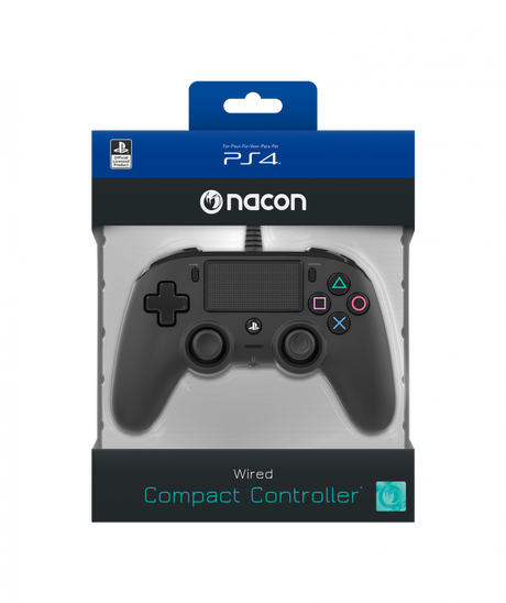 Nacon Wired Compact Controller for PlayStation® 4 - Console Accessories by Nacon The Chelsea Gamer
