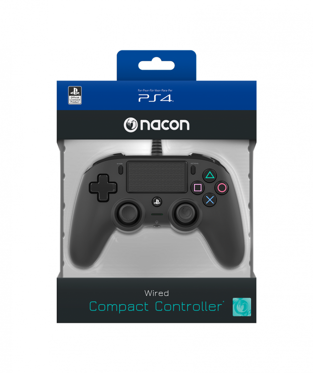 Nacon Wired Compact Controller for PlayStation® 4 - Console Accessories by Nacon The Chelsea Gamer