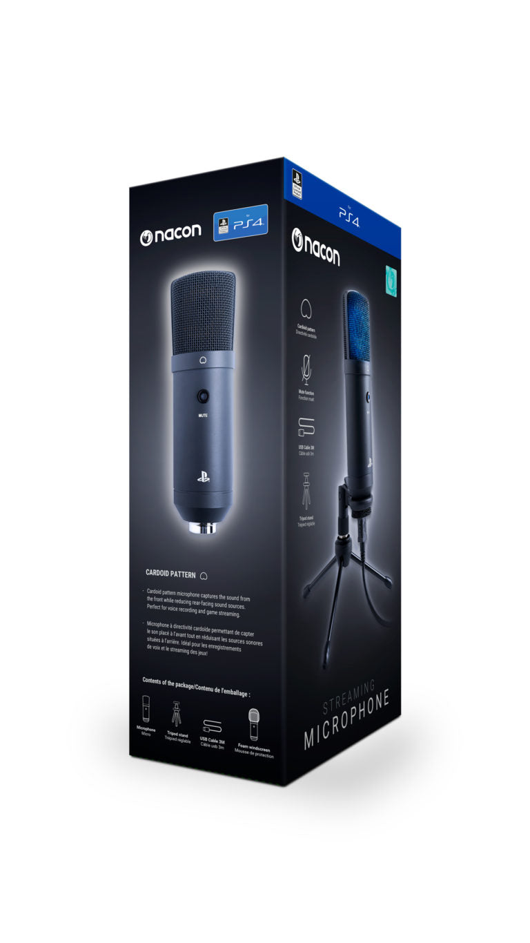 Nacon PS4 Streaming Microphone - Console Accessories by Nacon The Chelsea Gamer