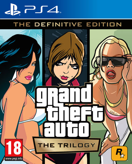 Grand Theft Auto: The Trilogy – The Definitive Edition - PlayStation 4 - Video Games by Take 2 The Chelsea Gamer