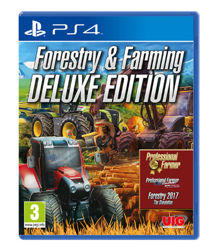Forestry & Farming Deluxe Edition - Bundle - PlayStation 4 - Video Games by UIG Entertainment The Chelsea Gamer