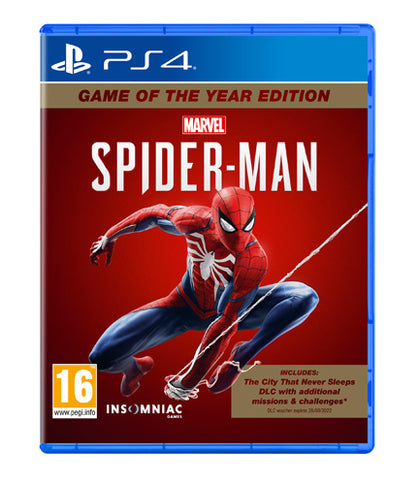 Marvel's Spider-Man - Game of The Year Edition - Video Games by Sony The Chelsea Gamer