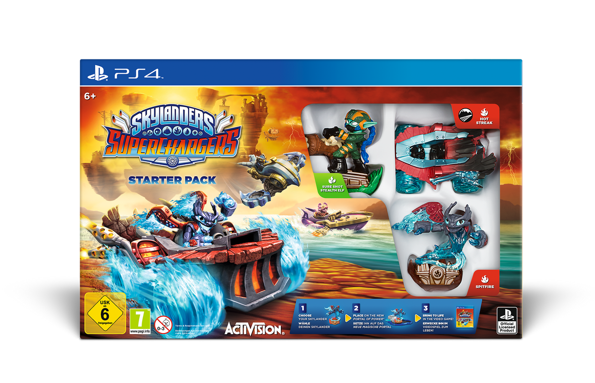 Skylanders Superchargers Starter Pack - PlayStation 4 - Video Games by ACTIVISION The Chelsea Gamer