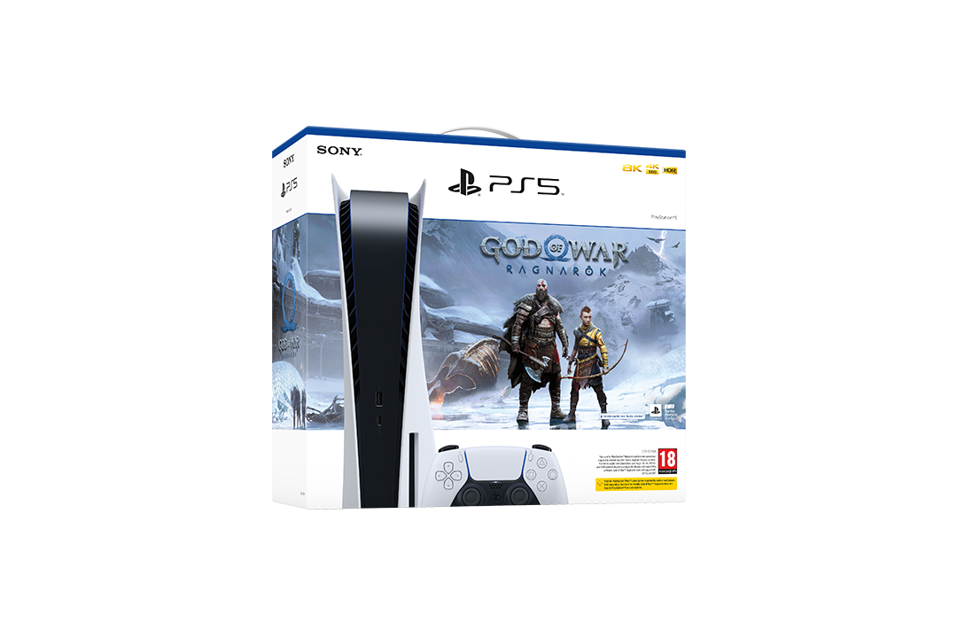 PlayStation®5 Console – God of War™ Ragnarök Bundle - Console pack by Sony The Chelsea Gamer