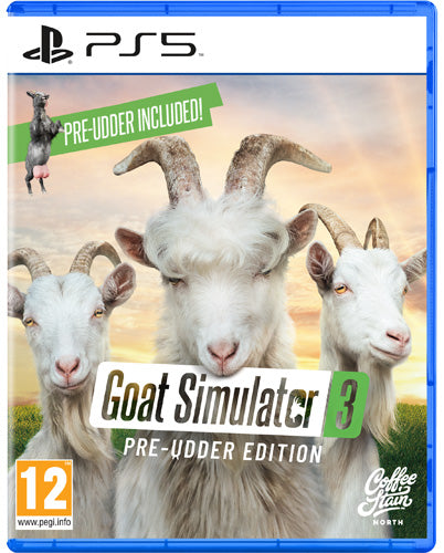 Goat Simulator 3  Pre-Udder Edition - PlayStation 5 - Video Games by Coffee Stain North AB The Chelsea Gamer