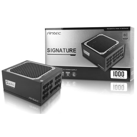 Antec Signature 1000W 80 PLUS Platinum Fully Modular Power Supply - Core Components by Antec The Chelsea Gamer