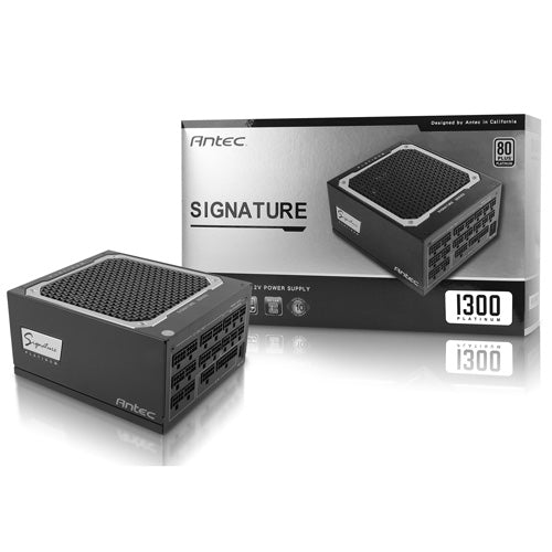 Antec Signature 1300W 80 PLUS Platinum Fully Modular Power Supply - Core Components by Antec The Chelsea Gamer