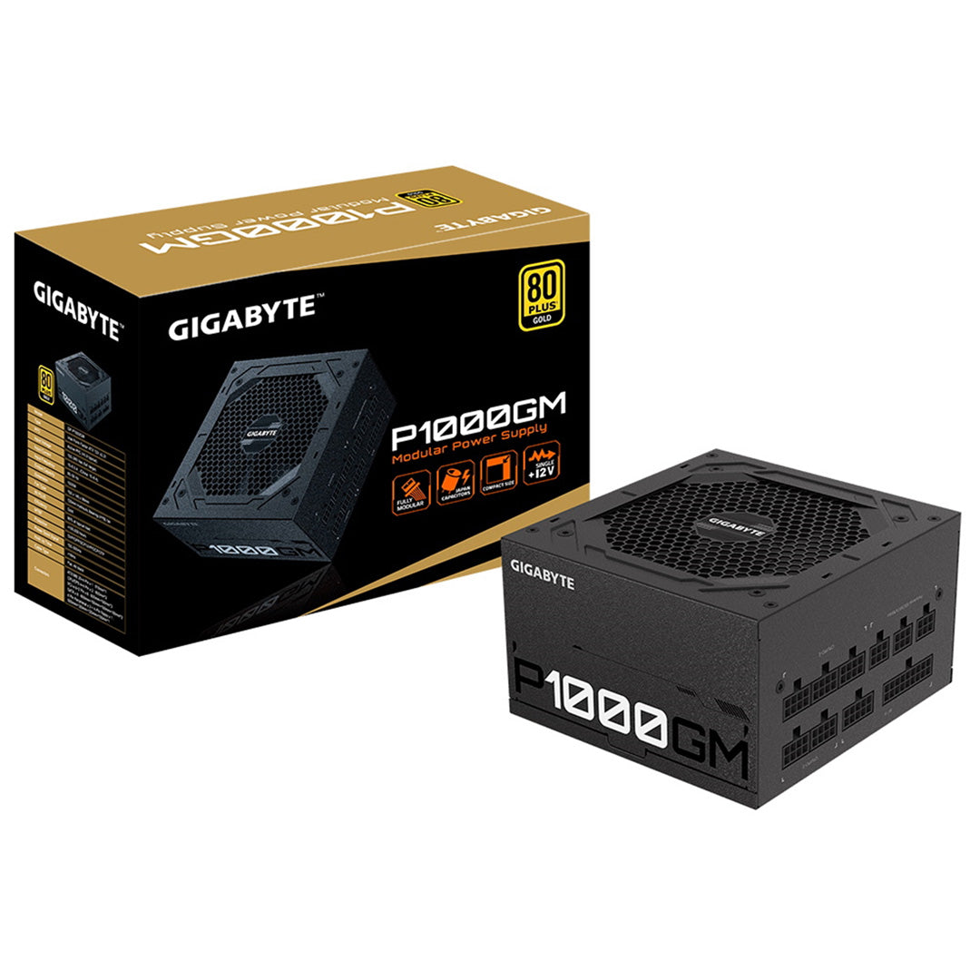 Gigabyte P1000GM 1000W Power Supply - Core Components by Gigabyte The Chelsea Gamer