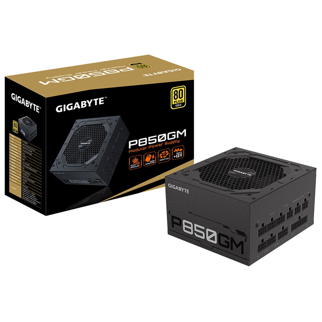 Gigabyte P850GM 850W Power Supply - Core Components by Gigabyte The Chelsea Gamer