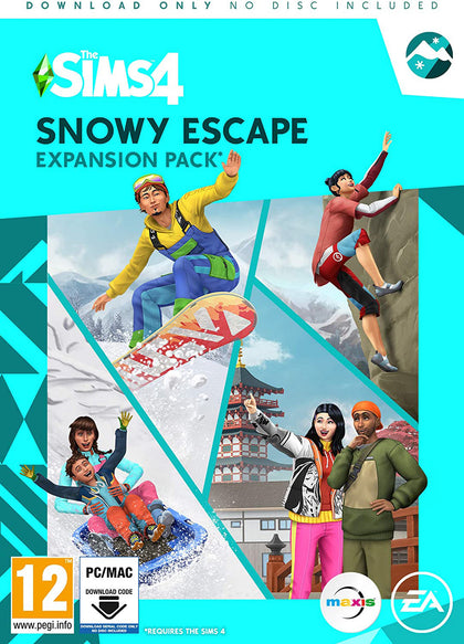 The Sims 4 Snowy Escape Expansion Pack - PC - Video Games by Electronic Arts The Chelsea Gamer
