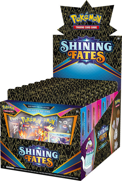 Pokémon - Shining Fates - Mad Party Pin Collection - Sword & Shield 4.5 - merchandise by Pokémon The Chelsea Gamer