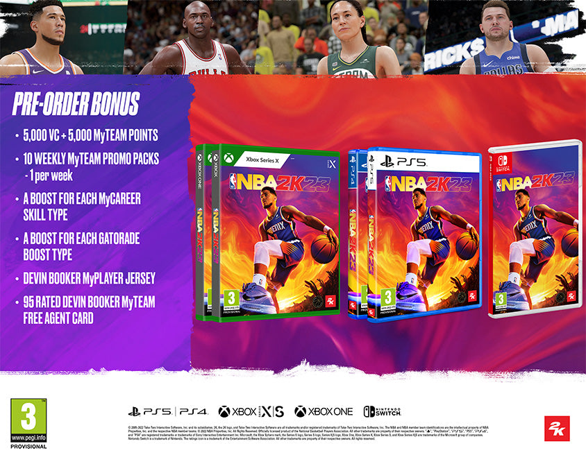 NBA 2K23 - Nintendo Switch - Video Games by Take 2 The Chelsea Gamer