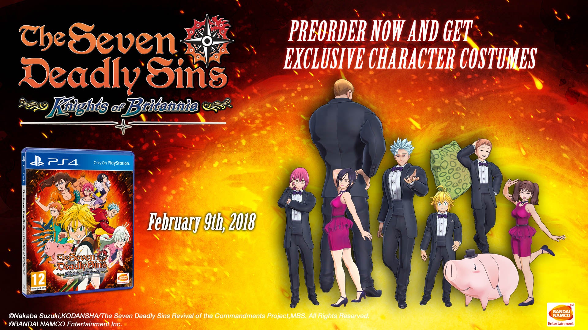 The Seven Deadly Sins: Knights of Britannia - PS4 - Video Games by Bandai Namco Entertainment The Chelsea Gamer