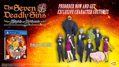The Seven Deadly Sins: Knights of Britannia - PS4 - Video Games by Bandai Namco Entertainment The Chelsea Gamer
