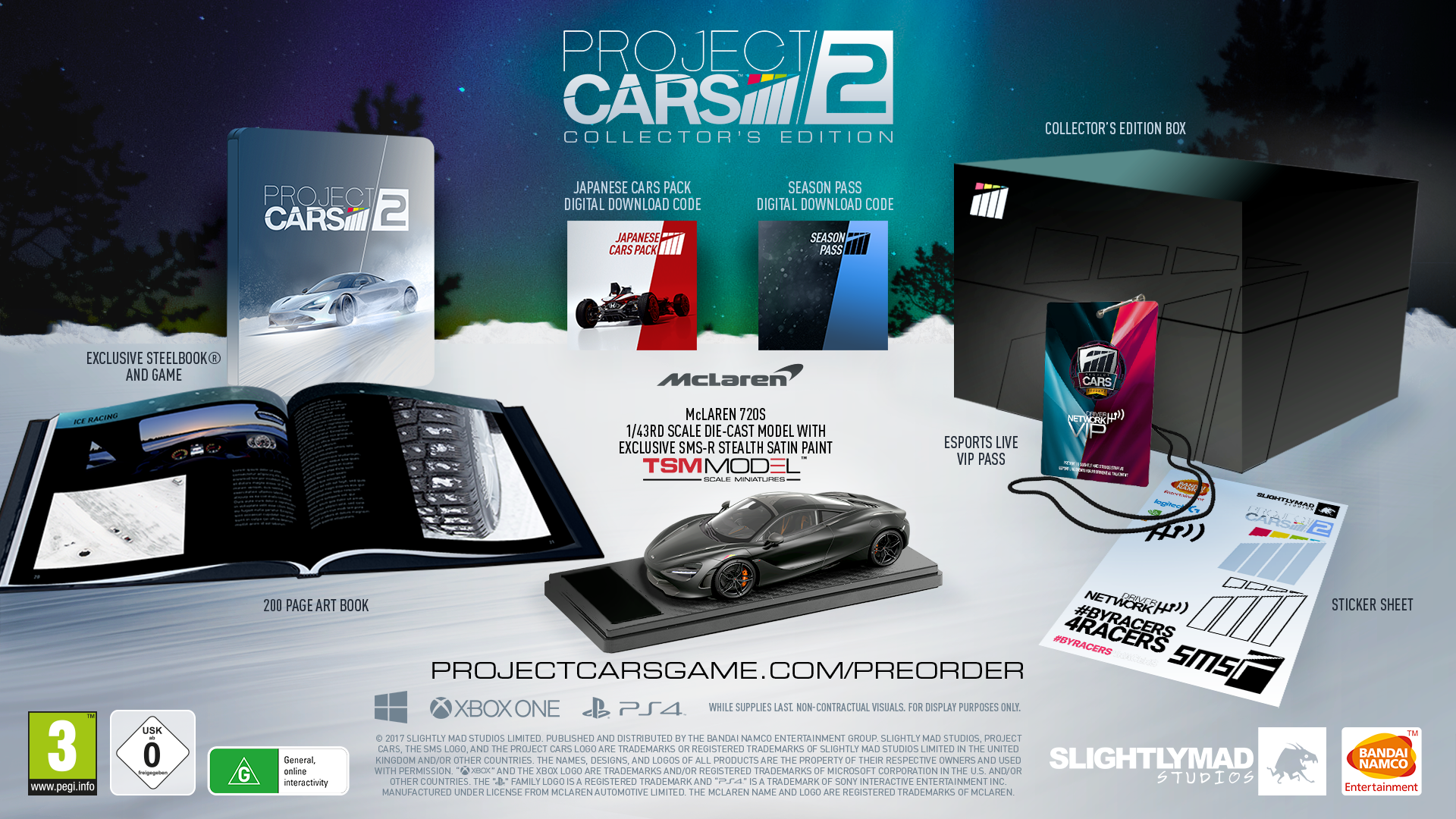 Project CARS 2 - Collectors Edition - PlayStation 4 - Video Games by Bandai Namco Entertainment The Chelsea Gamer