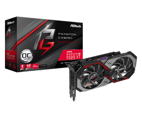 ASRock AMD Radeon RX 5500 XT Phantom Gaming D 8G OC Graphics Card - Core Components by ASRock The Chelsea Gamer
