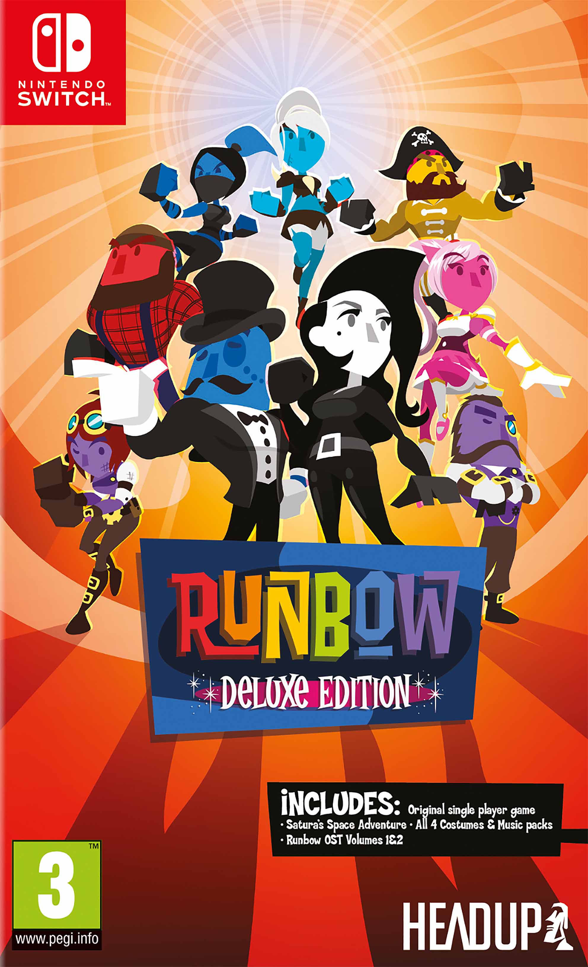 Runbow Deluxe Edition - Video Games by Merge Games The Chelsea Gamer
