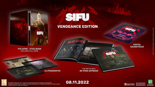 SIFU: Vengeance Edition - Nintendo Switch - Video Games by Maximum Games Ltd (UK Stock Account) The Chelsea Gamer