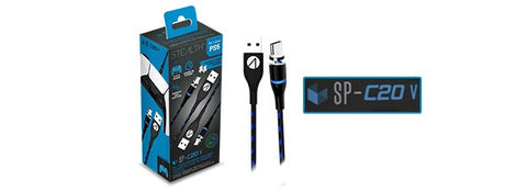 STEALTH SP-C20V Twin Magnetic Play & Charge Cables (2 x 3m) - Console Accessories by ABP Technology The Chelsea Gamer