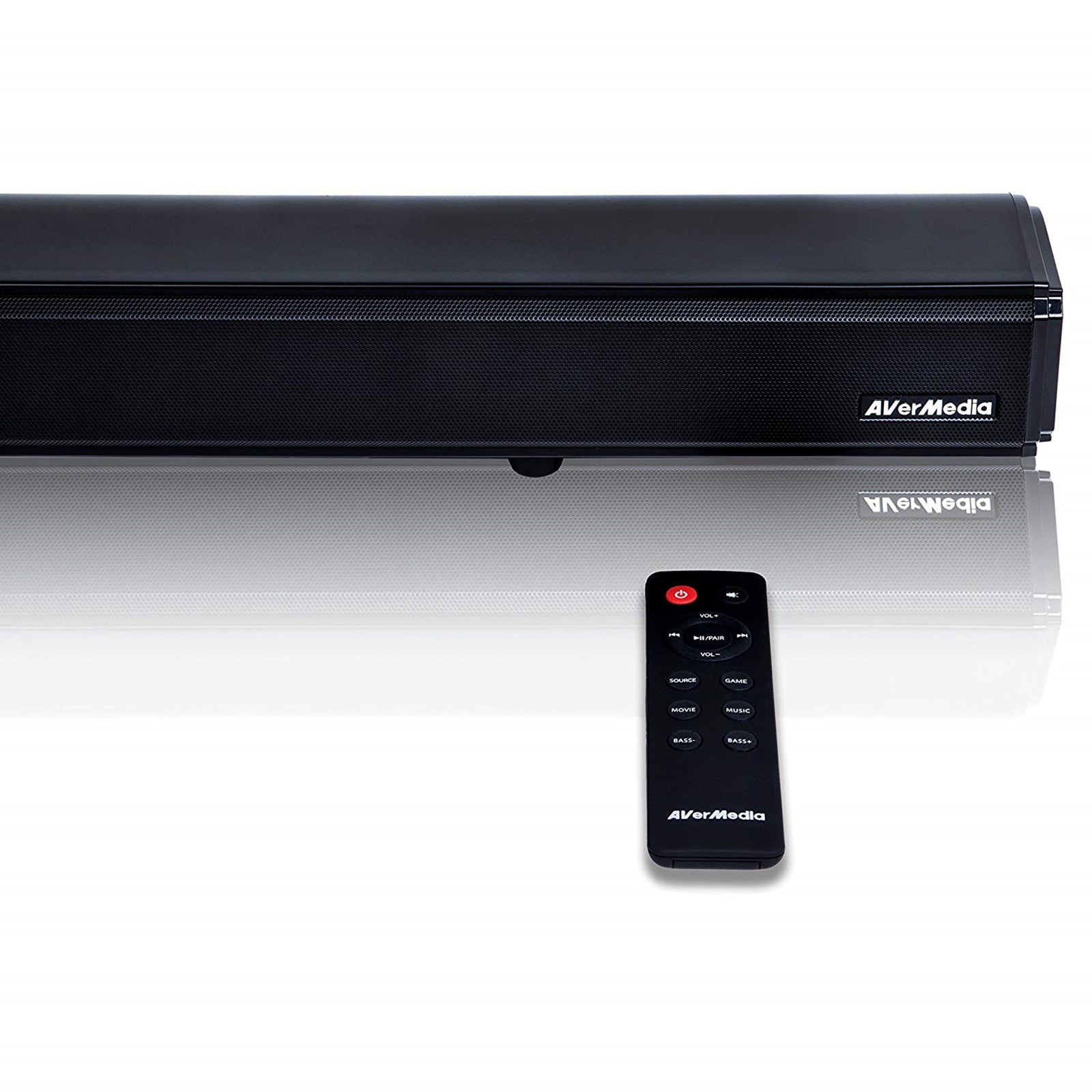 AVerMedia GS333 Sonicblast 60W 2.1 Channel Soundbar with Built in Subwoofer - Audio by AverMedia The Chelsea Gamer