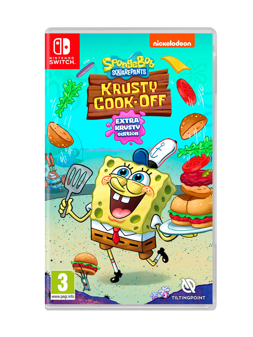 SpongeBob Squarepants: Krusty Cook-Off - Extra Krusty Edition - Nintendo Switch - Video Games by U&I The Chelsea Gamer