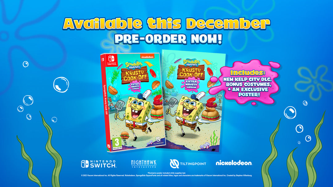 SpongeBob Squarepants: Krusty Cook-Off - Extra Krusty Edition - Nintendo Switch - Video Games by U&I The Chelsea Gamer