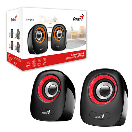 Genius SP-Q160 Stereo Speakers - Audio by Genius The Chelsea Gamer