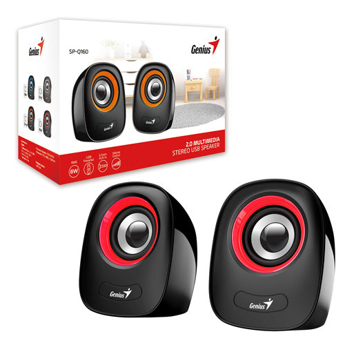 Genius SP-Q160 Stereo Speakers - Audio by Genius The Chelsea Gamer
