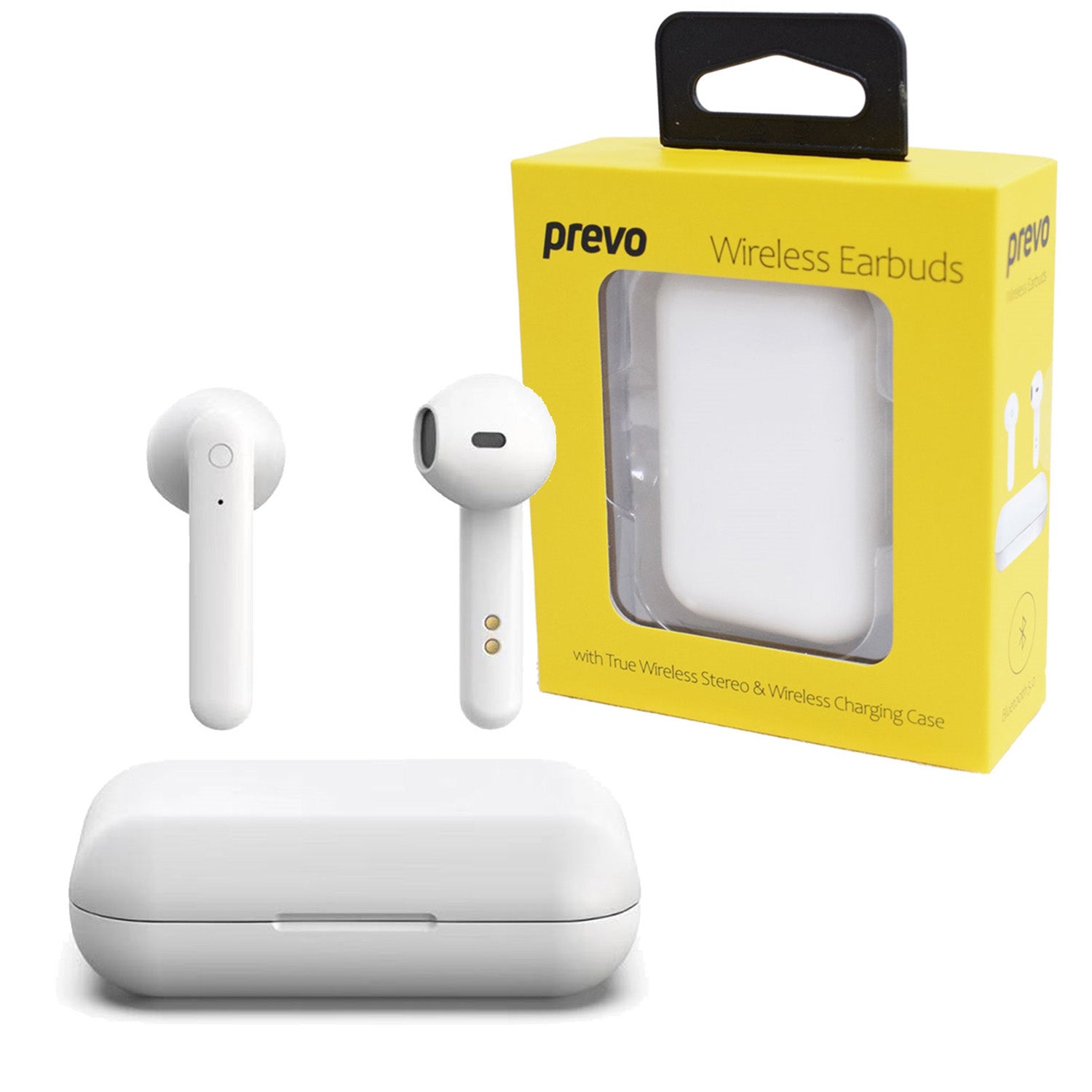 X12 TWS White Wireless Earbuds with Bluetooth and Wireless Charging Case - Audio by Prevo The Chelsea Gamer