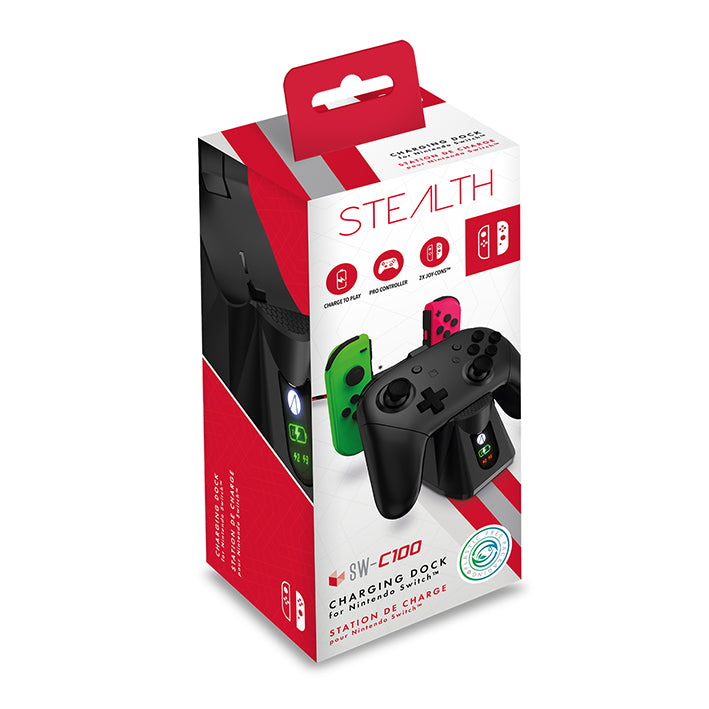 Stealth SW-C100 Dual Charging Dock - Console Accessories by ABP Technology The Chelsea Gamer