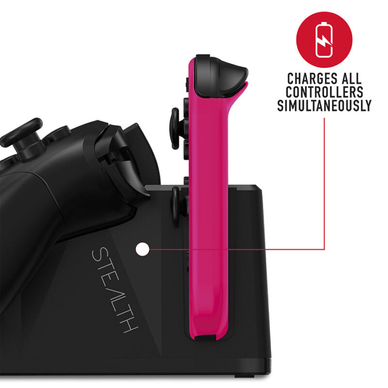 Stealth SW-C100 Dual Charging Dock - Console Accessories by ABP Technology The Chelsea Gamer