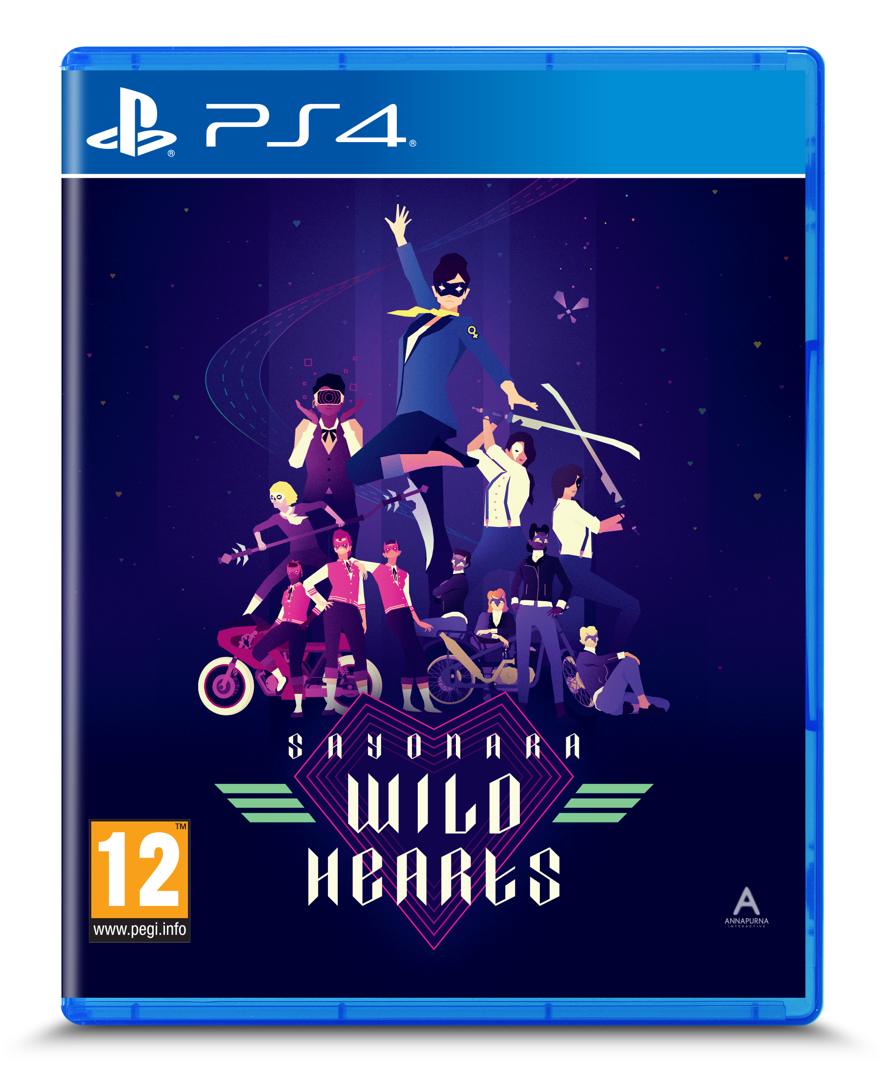 Sayonara Wild Hearts - PlayStation 4 - Video Games by Skybound Games The Chelsea Gamer