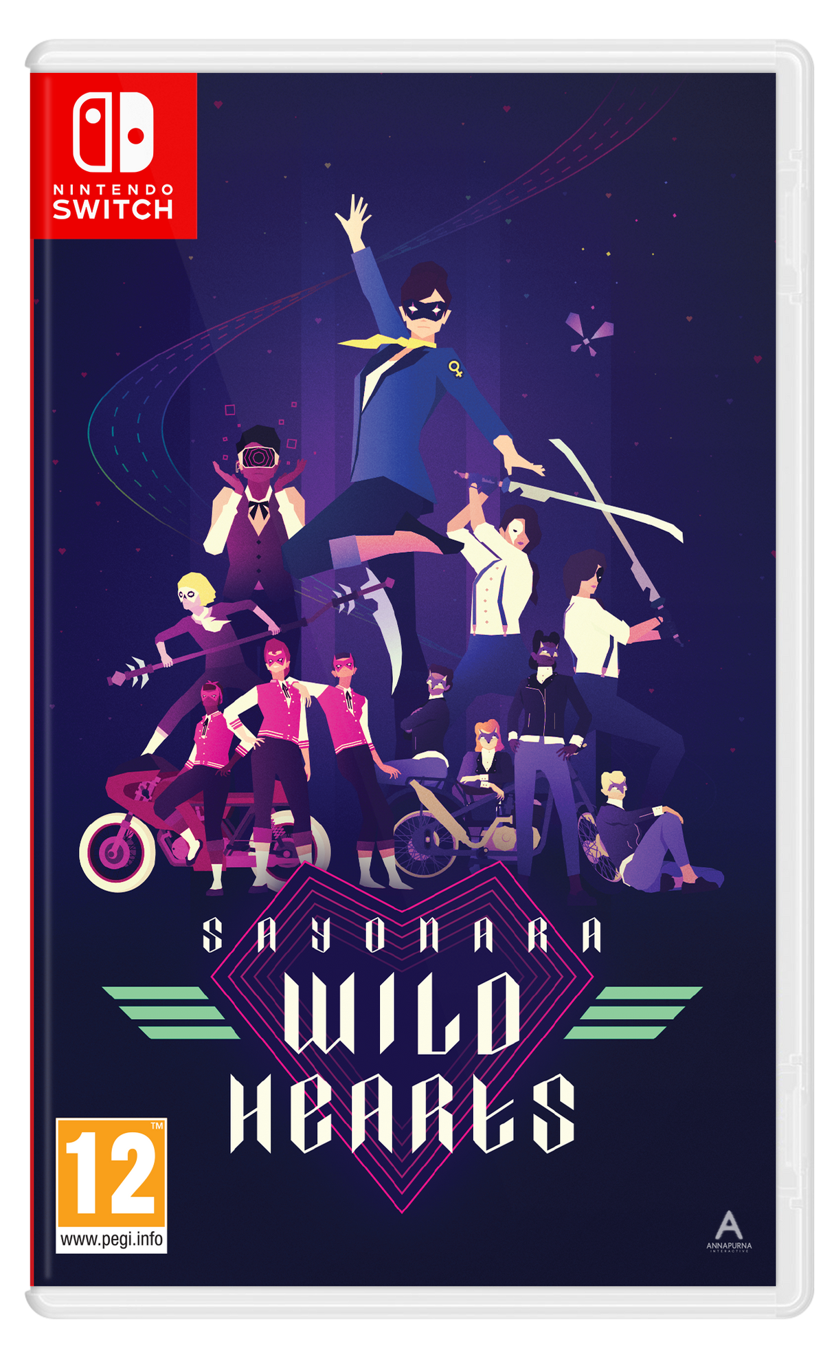 Sayonara Wild Hearts - Nintendo Switch - Video Games by Skybound Games The Chelsea Gamer