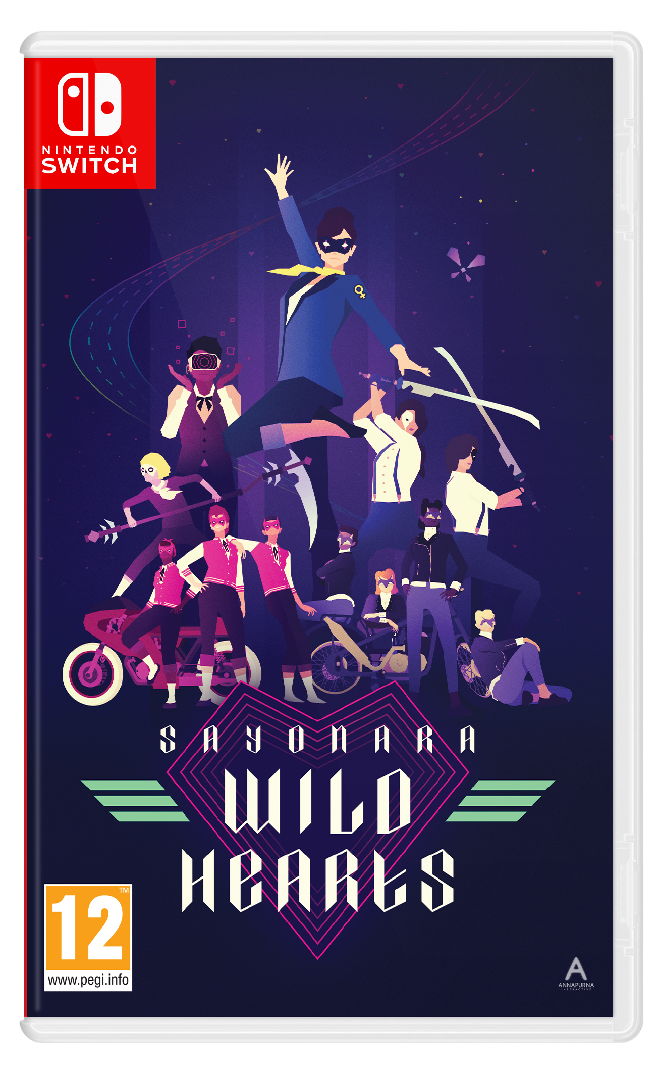 Sayonara Wild Hearts - Nintendo Switch - Video Games by Skybound Games The Chelsea Gamer