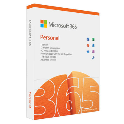 Microsoft Office 365 Personal 2021 - 1 Year 1 User - Digital - Software by Microsoft The Chelsea Gamer
